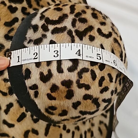 CHAPEAU CREATIONS CHEETAH PRINT HAT - Picture 8 of 9